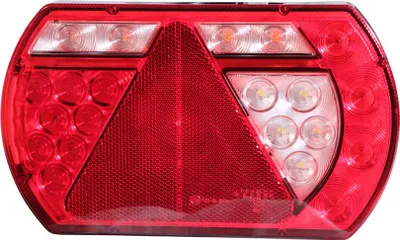 Lucidity Rechteckige LED-Rückleuchte 236x140x53 Rechts L26060P6RH-5