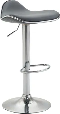 Produktbild von Barhocker HLO-CP48 Kunstleder  grau