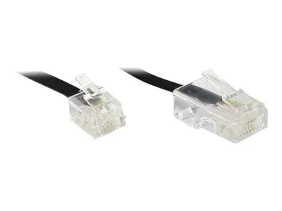 Obrázok produktu pre KAB 3m DSL Modem Kabel RJ11 St. an RJ45 St.