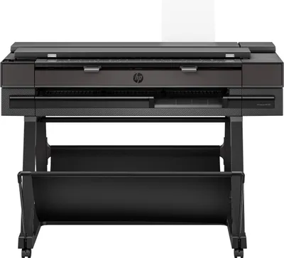Zdjęcie produktu dla HP Designjet 36-calowe urządzenie wielofunkcyjne T850, Termiczny druk atramentowy, 2400 x 1200 DPI, PDF, HP-GL/2, TIFF, JPEG, HP-RTL, CALS G4, URF, Cyjan, Czarny matowy, Purpurowy, Żółty, 2400 x 1200 DPI, 90 pph