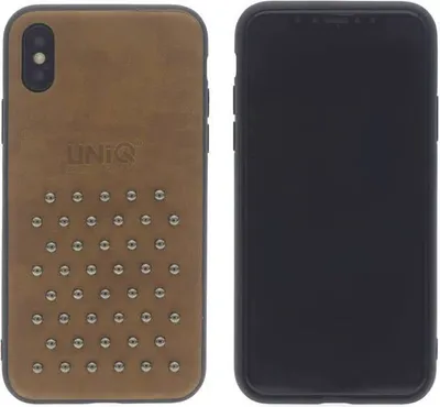 Produktbild von Hard case for Apple iPhone X - Brown (8719273252147)