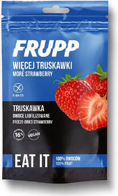 TRUSKAWKI LIOFILIZOWANE BEZGLUTENOWE 13 g - CELIKO (FRUPP)
