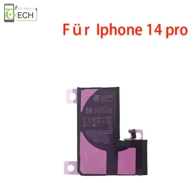 Produktbild von Ersatz Akku für iPhone 14 PRO inkl. Kleber 3250mAh Accu Batterie Battery
