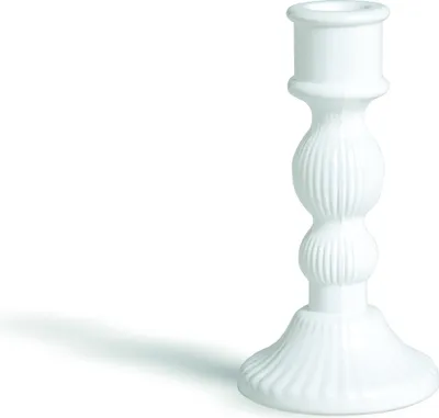 Immagine prodotto di Excelsa Portacandele in Vetro 8Xh15X8 Cm Bianco