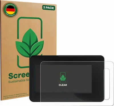 Produktbild von 2x ScreenLeaf Schutzfolie für Shimano Steps SC-EN600 nachhaltiger Displayschutz Display Schutz Folie Klar Transparent