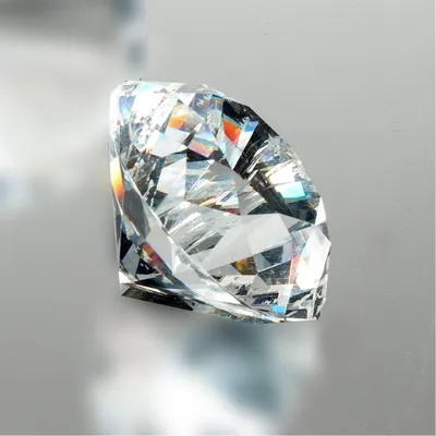 Produktbild von Deko Diamant klar D. 6cm Glas geschliffen Formano