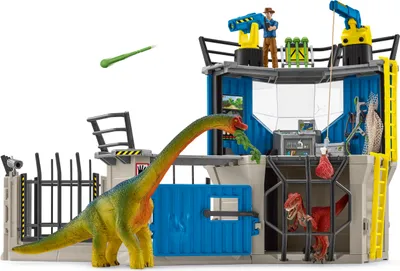 Produktbild von schleich Dinosaurs 41462, Dinosaurs and volcano, Research station, 4 Jahr(e), Mehrfarbig, Kunststoff