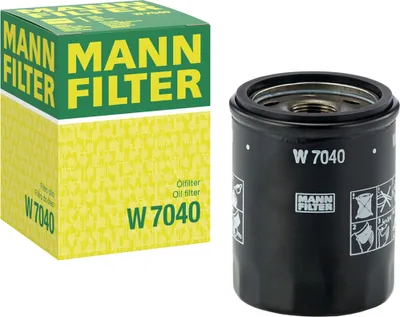 Produktbild von Ölfilter MANN-FILTER W 7040 Anschraubfilter für FIAT PANDA (169) 500 (312) GRANDE PUNTO (199) für HONDA CIVIC VIII Hatchback (FN, FK) für HYUNDAI i10