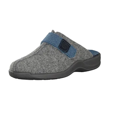 Produktbild von Rohde Damen Hausschuh Pantoffel Pantolette Vaasa-D 2315, Größe:42 EU, Farbe:Grau