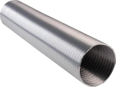 Produktbild von Optimairo Flexrohr NW 125 - Flachkanal Rundrohr System, Aluminium