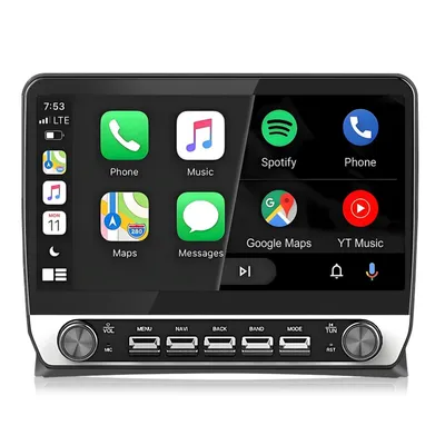 Image de Autoradio Android 14 pour VW Multivan T5 (2008-2015) | 10,1 pouces IPS HD, 6GB+128GB, CarPlay et Android Auto sans fil, 4G LTE, DSP, GPS,au