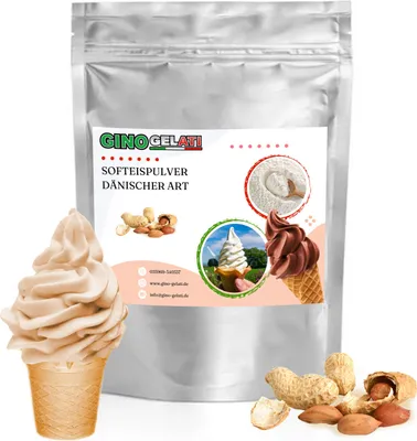 Zdjęcie produktu dla Orzechowe duńskie lody w proszku 333 g