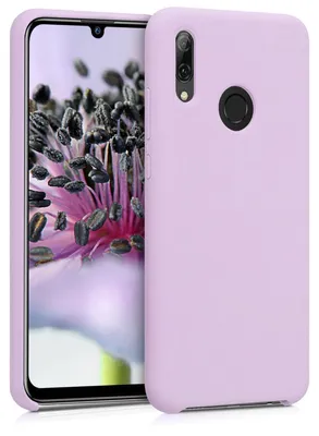 Produktbild von kwmobile Handyhülle für Huawei P Smart (2019) Hülle - Case Silikon - Kabelloses Laden - Schutzhülle Cover in Mauve