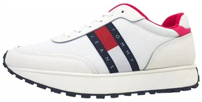 Produktbild von Tommy Hilfiger TJW Retro Runner Schnürer Weiß in Gr. 39