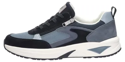 Image de Waldläufer H-Jack Veterschoenen Laag - Blauw - Maat 42