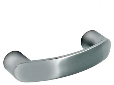 Produktbild von Möbelschrankgriff aus Zinklegierung mit glänzender Chromoberfläche, 32 mm