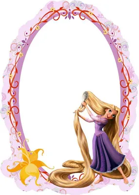Image de Miroir Princesse Raiponce Disney