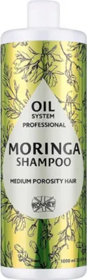 Produktbild von Ronney Professional Oil System Moringa Shampoo für mittelporöses Haar mit Moringaöl (1000 ml)
