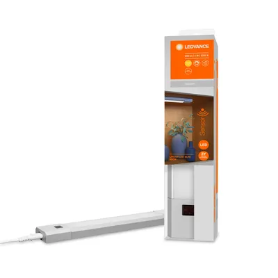 Productafbeelding van Ledvance LED Unterbauleuchte Linear Slim Grau 30cm 4W 290lm warmweiß 3000K Bewegungssensor