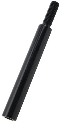 Productafbeelding van Verlengstuk voor versnellingshendel, 4 inch, handgeschakelde versnellingshendel, verlengingshefboom M10 x 1,5, zwart, universeel