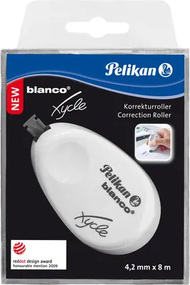 Zdjęcie produktu dla Pelikan 338210 Taśma korekcyjna 8 m szara, biała