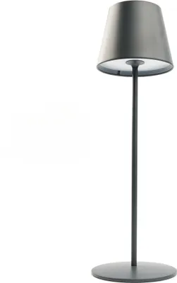 Produktbild von LED Akku Tischleuchte Anthrazit IP54 3,6W 170lm RGBW warmweiß 3000K Dimmbar