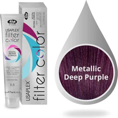Produktbild von Lisap Lisaplex Filter Color metallic deep purple 100ml