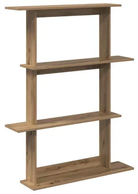 Produktbild von vidaXL Wandregal Artisan-Eiche 100 x 20 x 126 cm Holzwerkstoff