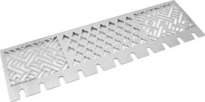 Image de Multistation en acier inoxydable | Grille de maintien au chaud pour Napoleon Prestige 500 | avec support Drumstick | 3mm d'épaisseur
