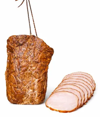 Produktbild von Geräucherte Lende in Scheiben 100g - Schronisko Bukowina