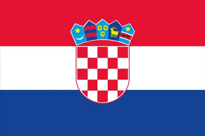 Produktbild von allpa Kroatische Flagge : 20x30cm