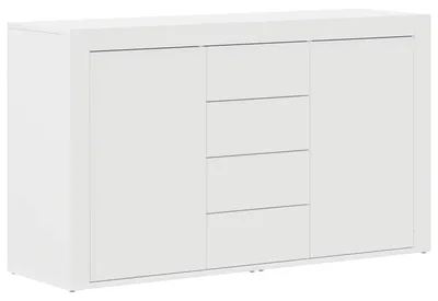 Obrázek produktu pro Servírovací skříň Bílá 120 x 36 x 69 cm kompozitní dřevo