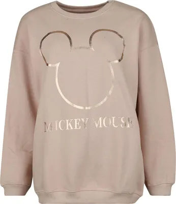 Produktbild von Mickey Mouse Sweatshirt Damen Mickey Mouse - Oversize Sweatshirt rosa S