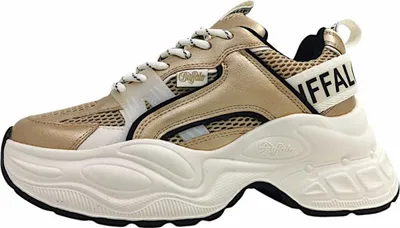 Image de Buffalo Yuno chaussures de sport à lacets femme or, taille 40