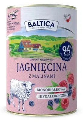 Immagine prodotto di BALTICA SAPORI REGIONALI Agnello con lamponi 400g