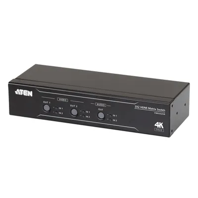 Produktbild von ATEN VM0202HB 2 x 2 True 4K HDMI Audio/Video Matrix Switch