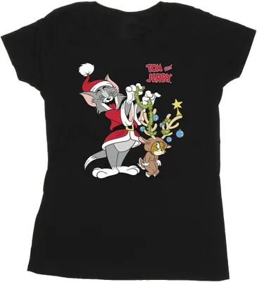 Produktbild von Tom & Jerry - T-Shirt für Damen BI43811 (M) (Schwarz)