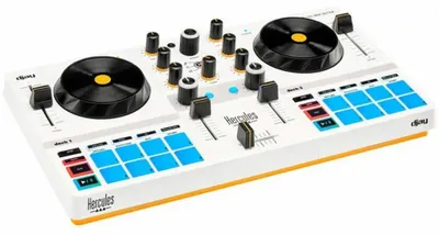 Produktbild von Hercules DJControl Mix Ultra – Mobiler DJ-Controller für Smartphones (iOS/Android)
