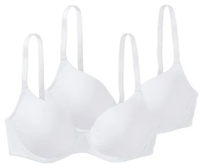 Produktbild von Speidel 2er Pack Baumwolle & More Schalen-BH Samtweiche Cups bieten besten Tragekomfort, Glatte Verarbeitung für unsichtbaren Look, Verstellbare Träger für individuelle Passform