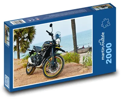 Obrázok produktu pre Puzzle 2000 Enduro Motorka v Himalájach - martinpuzzle