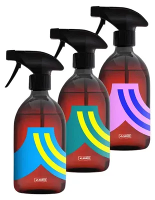 Produktbild von NAIKED Sprühflaschen in 3 Designs 1 Stück