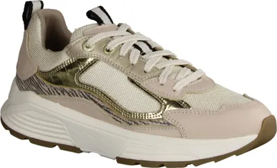 Produktbild von Xsensible Milau Damen Stretchwalker Halbschuhe, Leder/Textil, Beige, - Damenschuhe Bequeme Schnürschuhe, Beige, leder/textil