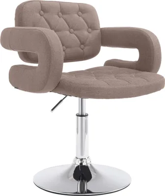 Produktbild von CLP Lounger Dublin Stoff mit Armlehne taupe