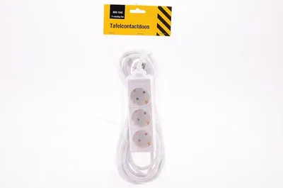 Produktbild von Tafelcontactdoos 3-voud RA 5m.