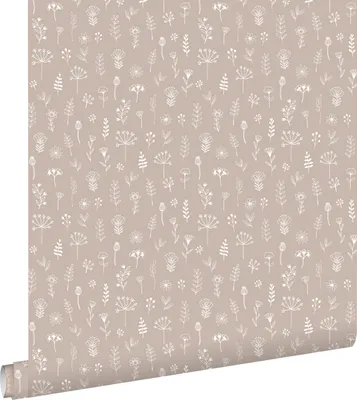Zdjęcie produktu dla ESTAhome Tapeta kwiatowy wzór starego różuIbiałym 53 cm x 10.05 m