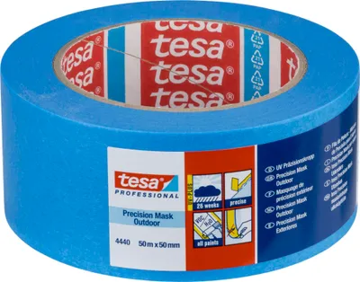 Obrázok produktu pre Tesa Kreppband 50m x 50mm Preci.outd.Prof. Blau 04440