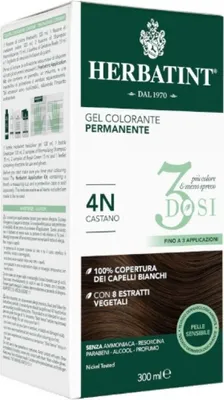 Immagine prodotto di Herbatint 3Dosi 4N 300 Ml