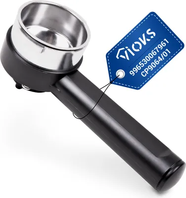 Produktbild von Siebträger mit Sieb passend wie Philips Saeco 996530067961 CP9064/01 für Kaffeemaschine