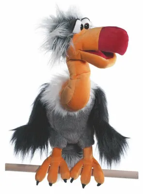 Produktbild von Living Puppets Handpuppe Geier Django W504