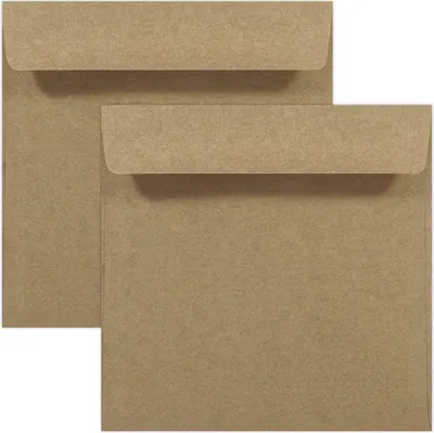 Produktbild von K4 Briefumschläge 17cm HK EKO Kraft braun 100g - 2St